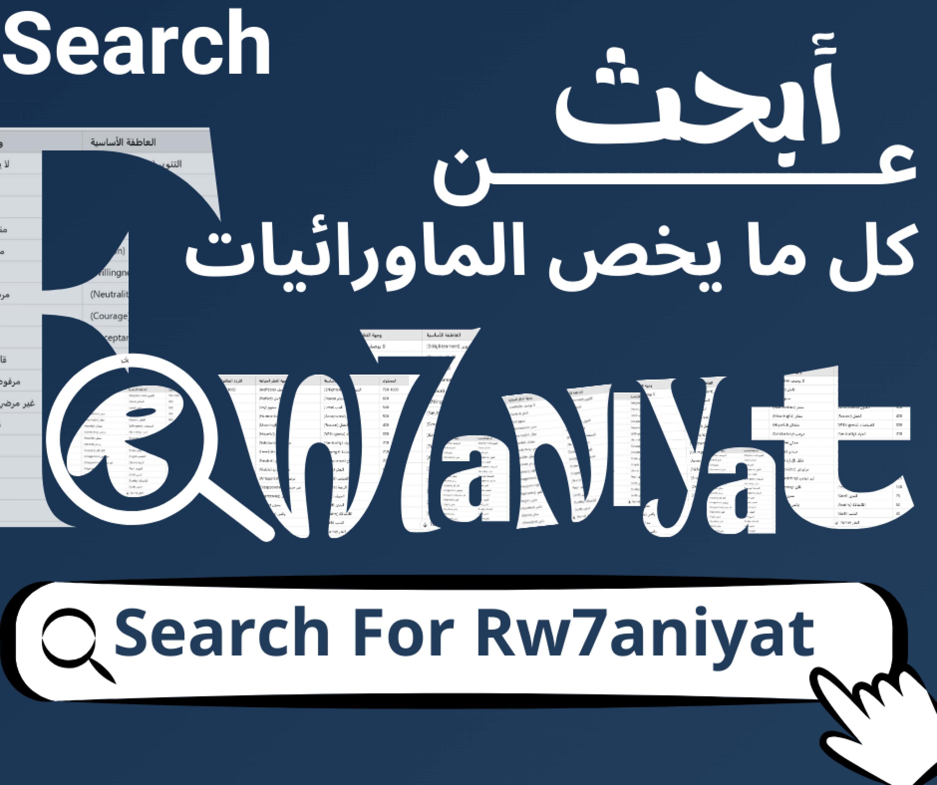 الملف الشخصي التعريفي للمستخدم 1 rw7aniyat cover photo