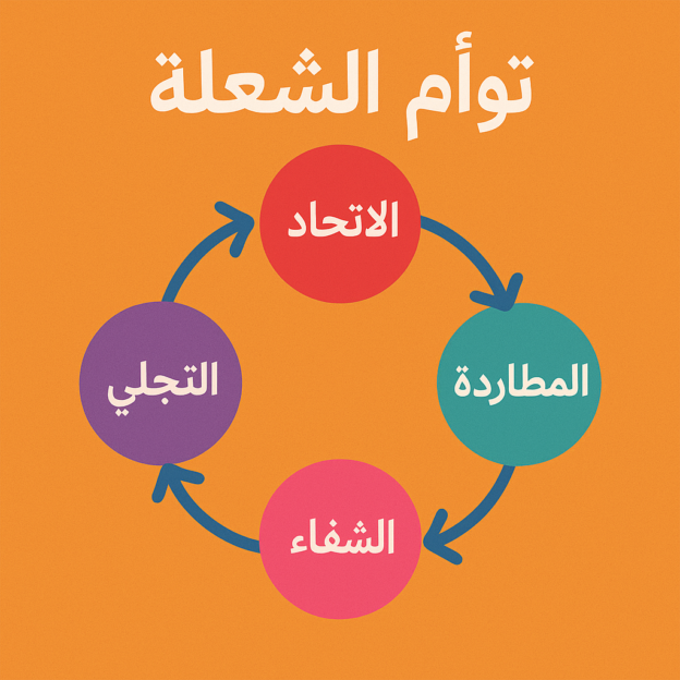 علم النفس الروحي بوابة التحرر العلاقات و توام الشعلة