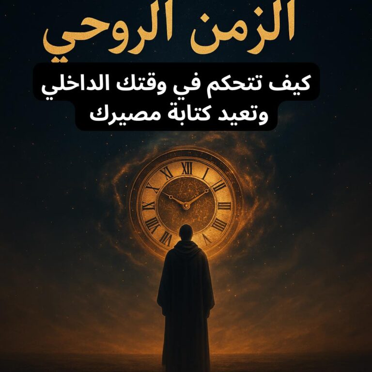 أسرار الزمن الروحي : كيف تتحكم في وقتك الداخلي وتُعيد كتابة مصيرك؟ 1 أسرار الزمن الروحي