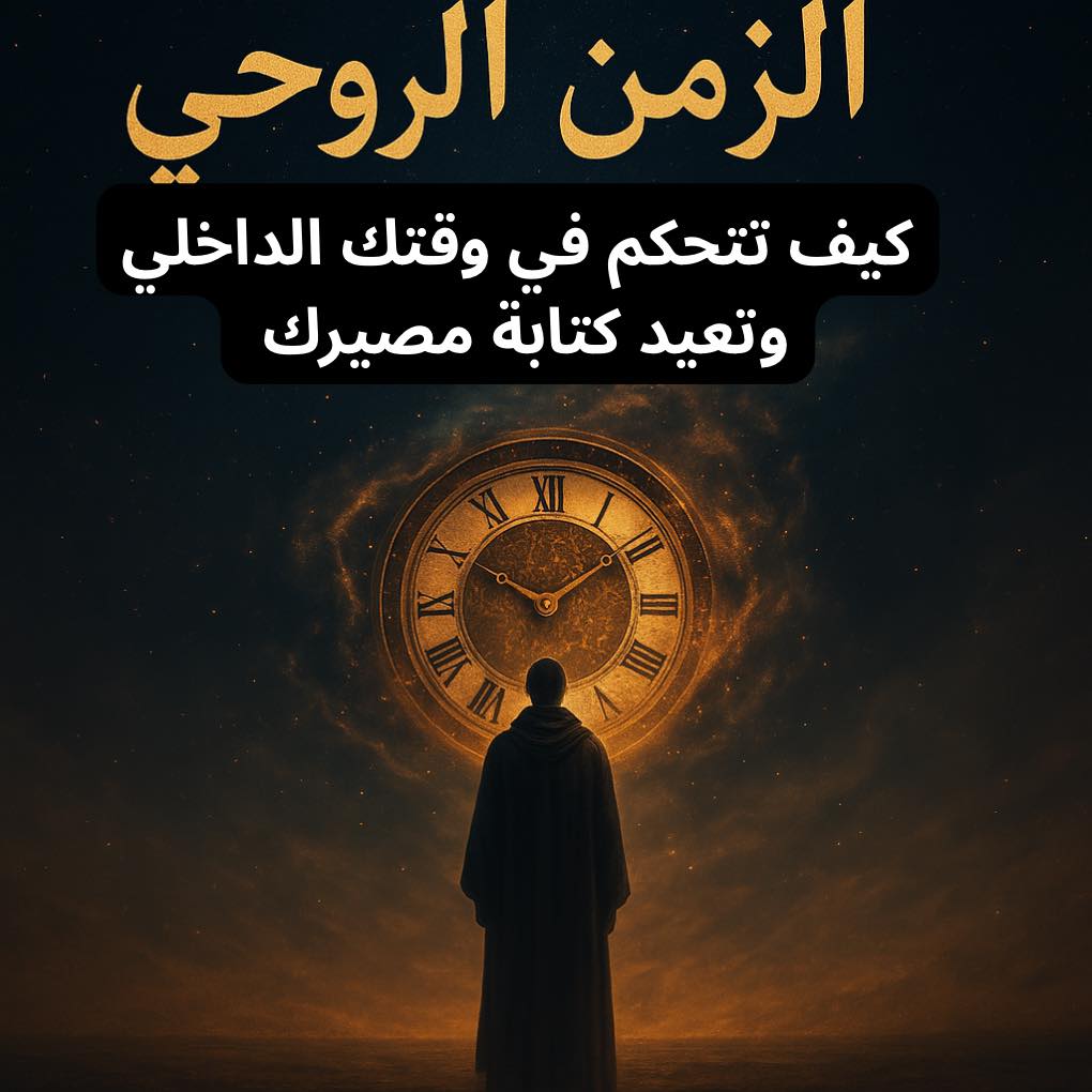 أسرار الزمن الروحي : كيف تتحكم في وقتك الداخلي وتُعيد كتابة مصيرك؟ 1 أسرار الزمن الروحي