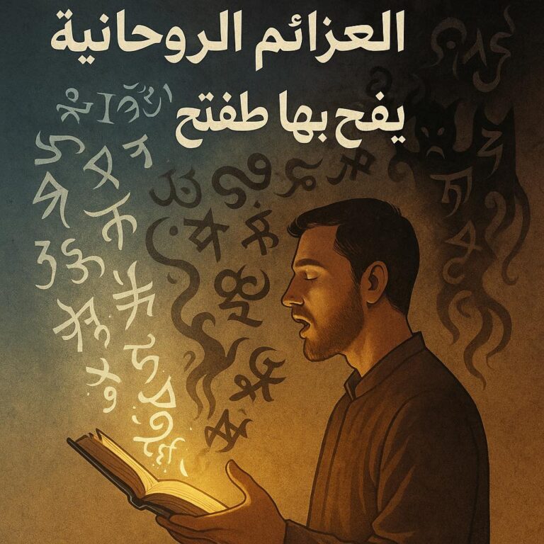 316 العزائم الروحانية و اللغات المقدسة 7 العزائم الروحانية