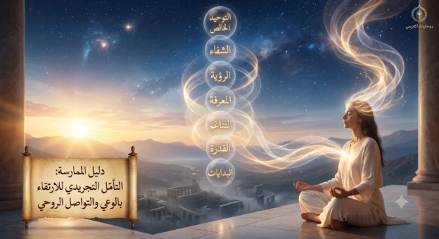 كيف أبدأ ممارسة التأمل التجريدي للارتقاء بالوعي والتواصل الروحي؟