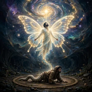 worm to butterfly ascension